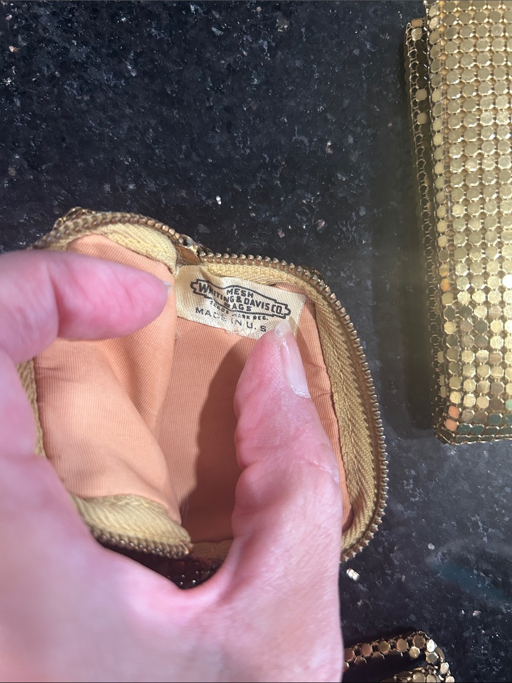 Vintage Gold Mesh Wallets/Coin Purse Lot - Picture 2 of 16